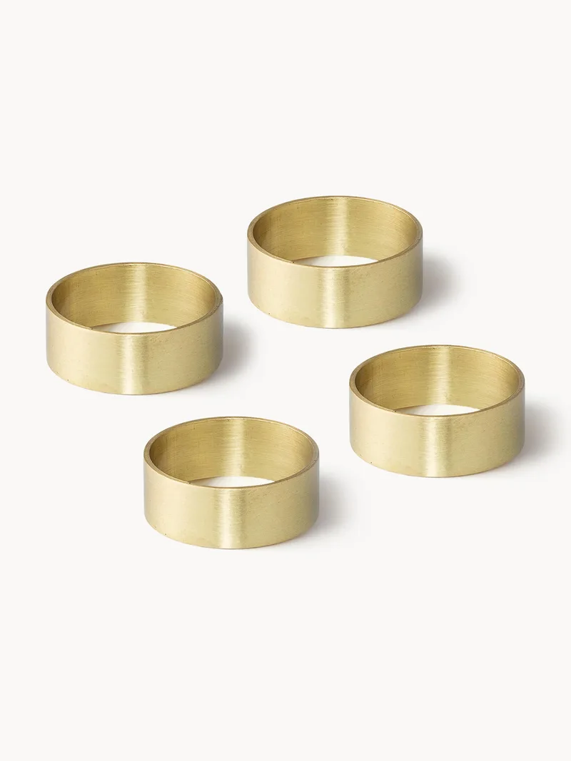 Messing servetringen Ronja, 4 stuks von Bloomingville – Produktfoto
