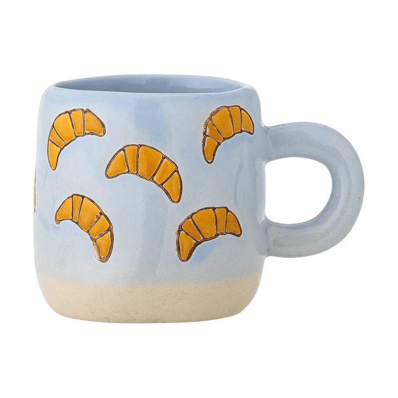 Millie Tasse 110 ml Blau, Croissants van Bloomingville – productfoto