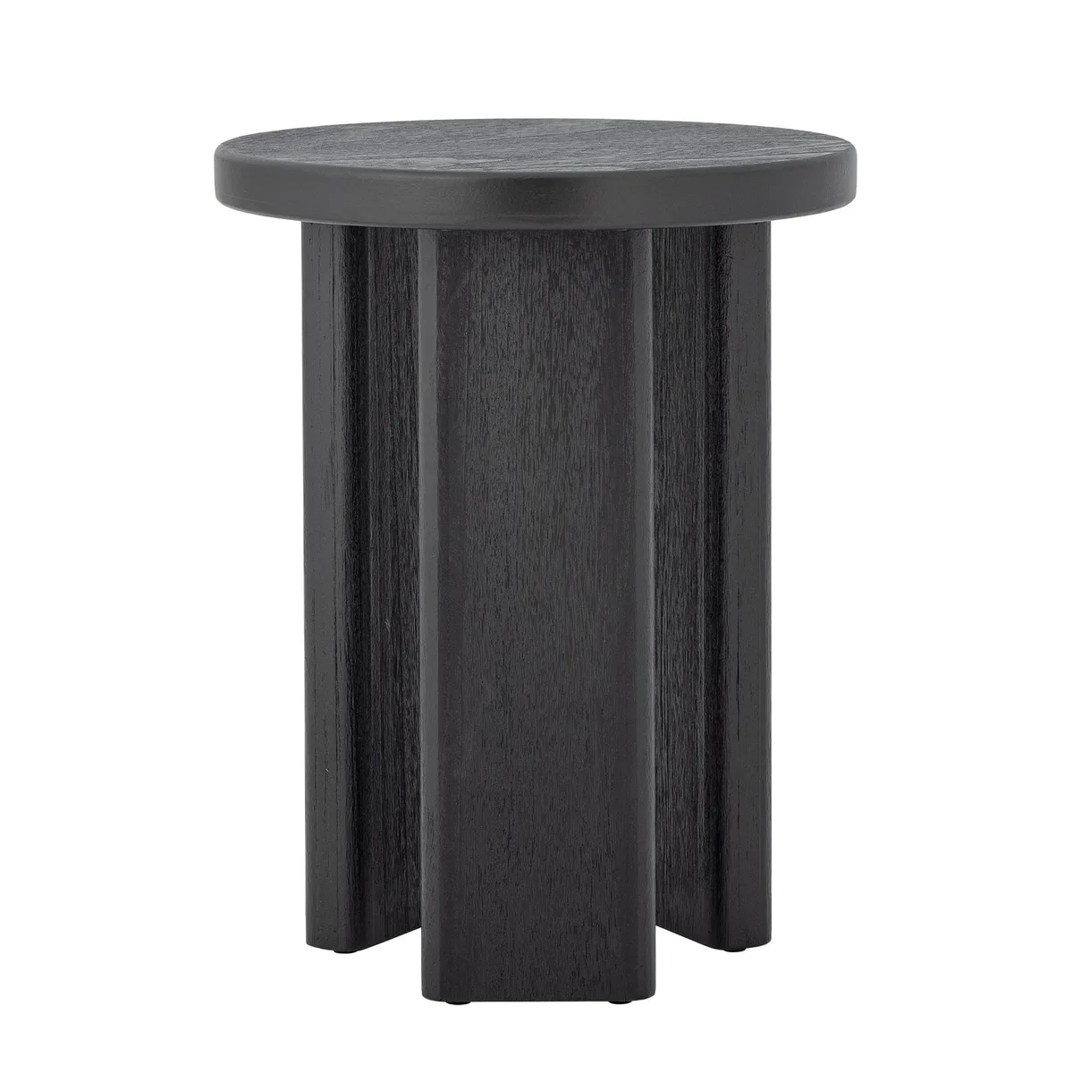 Beistelltisch Arno – Grafisches Design in Schwarz - Schwarz - Luxusbetten24 von Bloomingville – Produktfoto