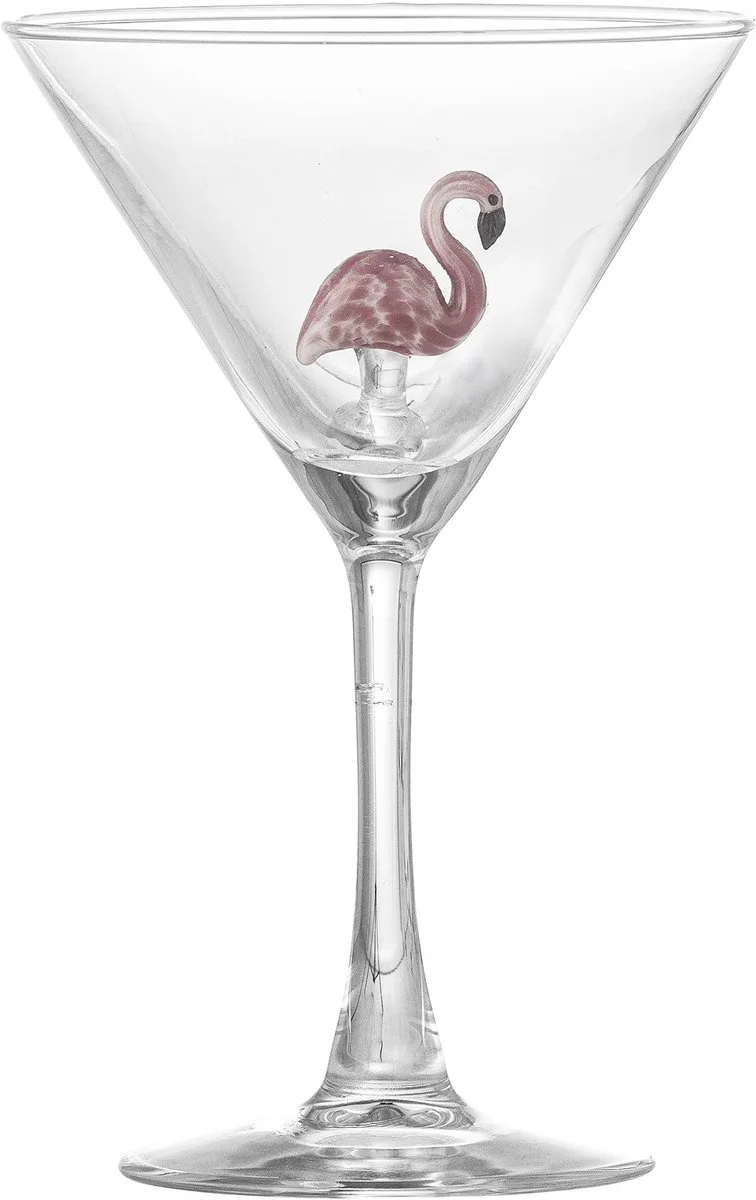 Misa Cocktail Glas - Helder Glas by Bloomingville in Transparant – product photo