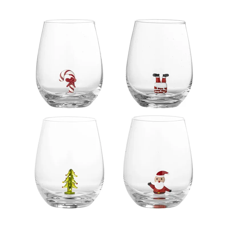 Misa Trinkglas 56 cl 4-teilig Weihnachten by Bloomingville – product photo