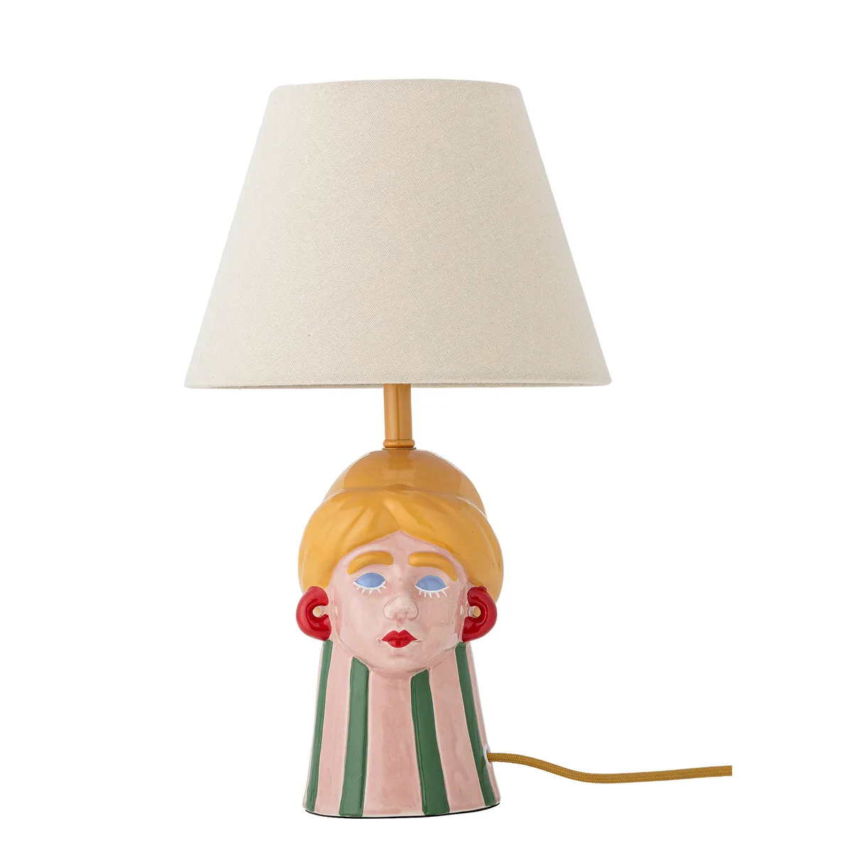 Miss Jody Bordlampe, Multifarvet, Stentøj, D24xH41 cm de Bloomingville – photo du produit