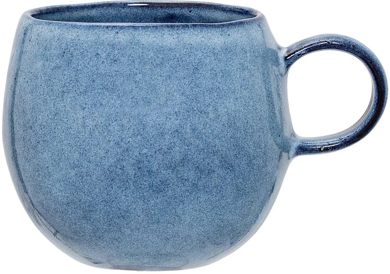 Mok aardewerk blauw Sandrine by Bloomingville in [gid://shopify/Metaobject/303390916943] – product photo