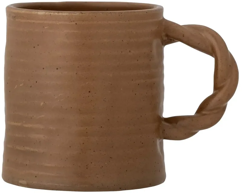Mok aardewerk bruin Reanna 9cm by Bloomingville in [gid://shopify/Metaobject/307221758287] – product photo