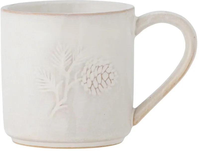 Mok aardewerk nature Winter by Bloomingville in [gid://shopify/Metaobject/297300001103] – product photo