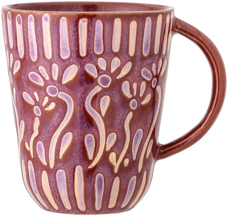 Mok aardewerk paars Samsin van Bloomingville in [gid://shopify/Metaobject/307246104911] – productfoto