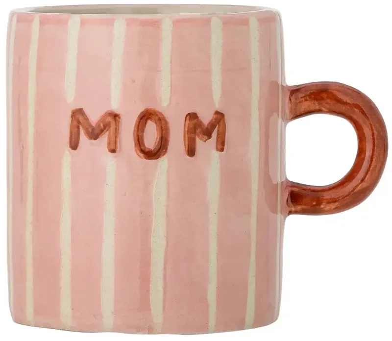 Mok Cherish Mug Rose MOM van Bloomingville in [gid://shopify/Metaobject/303097905487,gid://shopify/Metaobject/307234865487] – productfoto