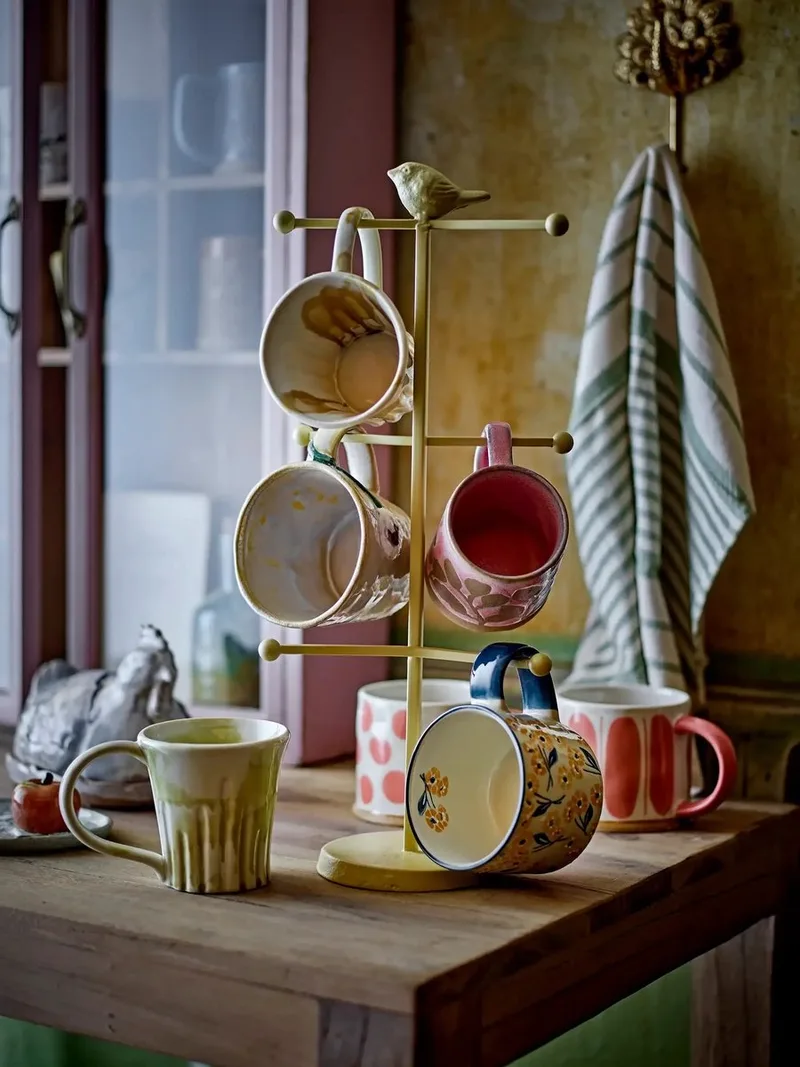 Mokkenrek metaal naturel Dean van Bloomingville in [gid://shopify/Metaobject/297300001103] – productfoto