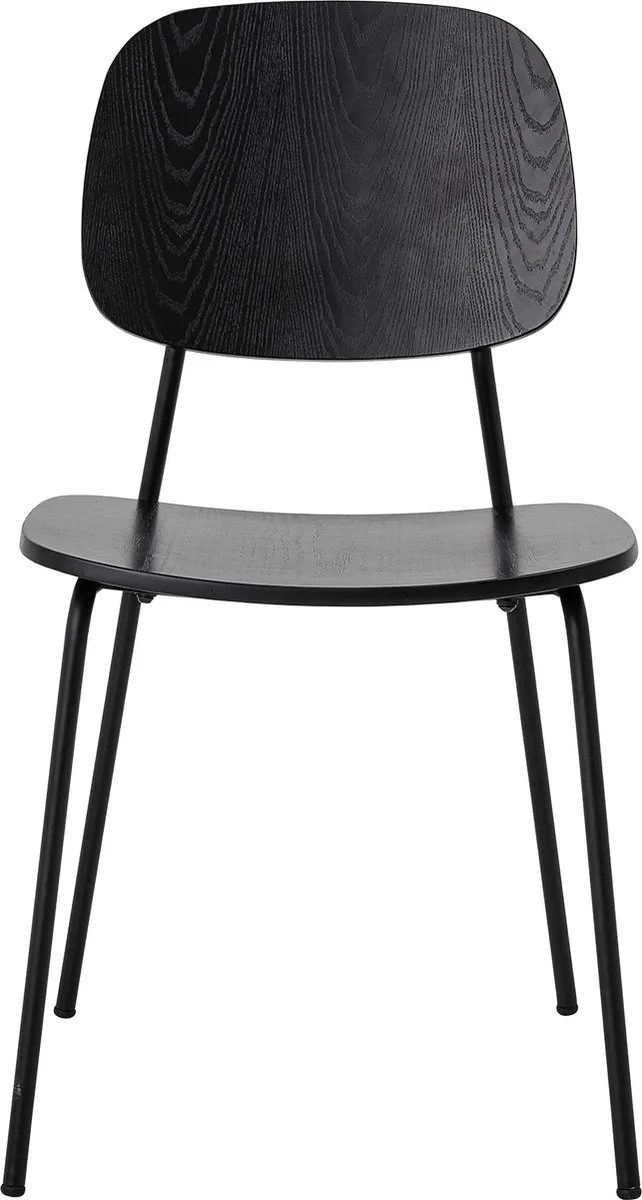 Monza eetkamerstoel - Multiplex by Bloomingville in Zwart – product photo