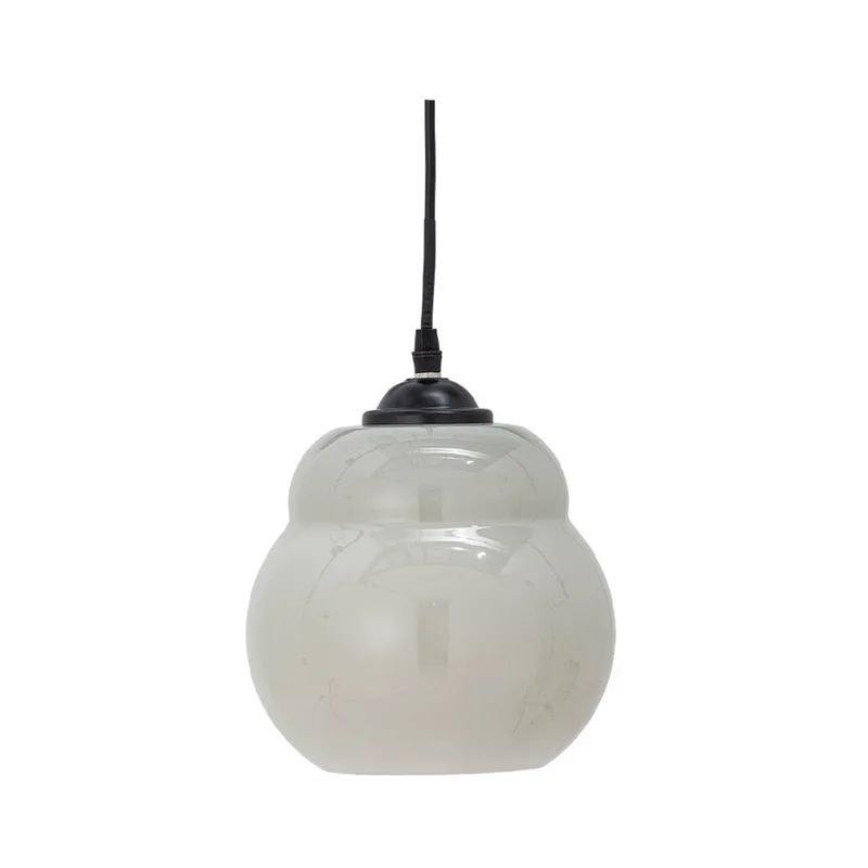 Motella Hanglamp Grijs - Bloomingville - Woonkamer - Glas by Bloomingville – product photo