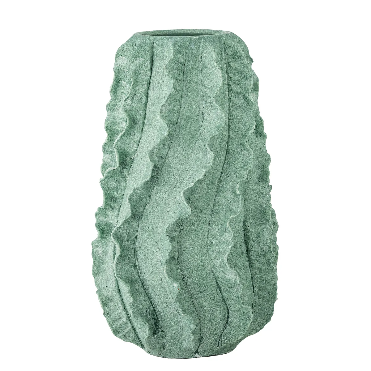 Natika Deko Vase, Grøn, Terrakotta, D23xH37 cm de Bloomingville – photo du produit