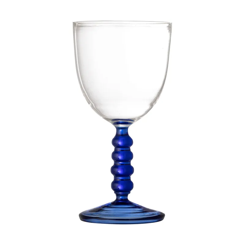 Noemi Weinglas 22 cl Blau van Bloomingville – productfoto