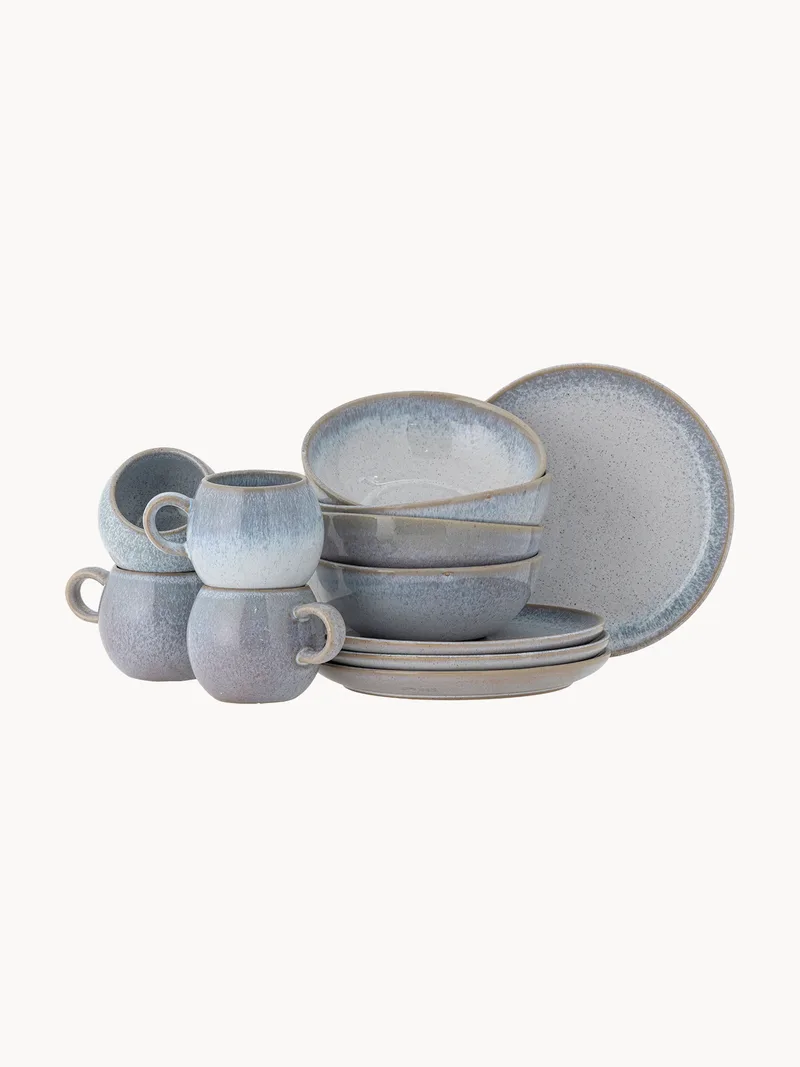 Ontbijtset Paula, 4 personen, 12-delig by Bloomingville – product photo