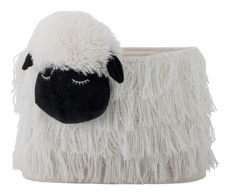 Opbergmand Schaap Dolly by Bloomingville in Wit – product photo