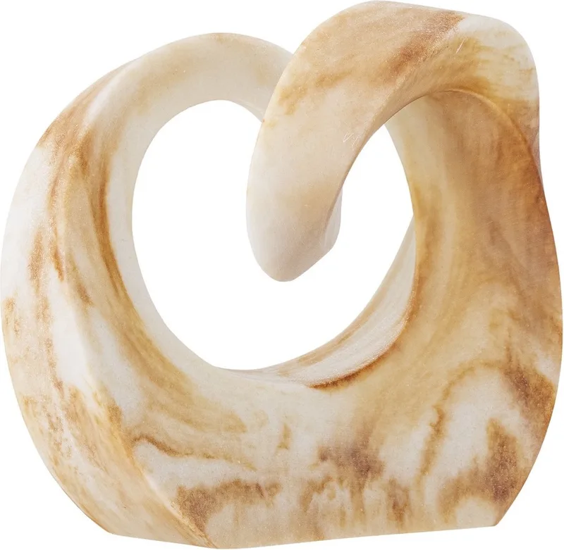 Ornament Swirl oranje 18cm by Bloomingville in [gid://shopify/Metaobject/307236110671] – product photo