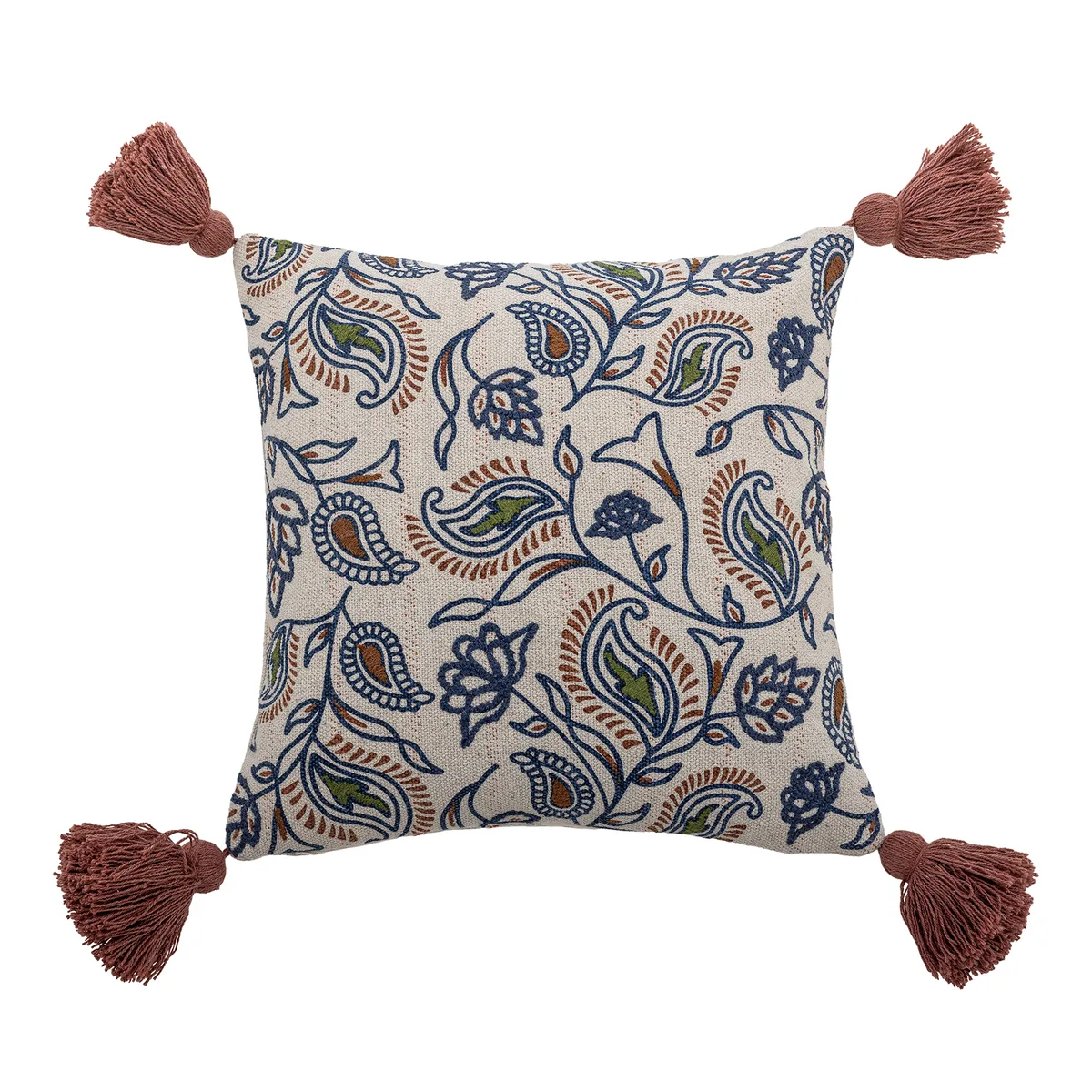 Paisley Pude, Multifarvet, Genanvendt Bomuld, L45xW45 cm de Bloomingville – photo du produit