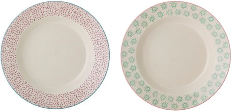 Patrizia pastabord - set van 2 stuks by Bloomingville in Beige – product photo