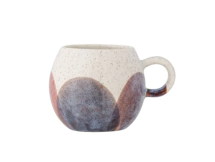 Paula mokken bruin/blauw set van 4 stuks de Bloomingville – photo du produit