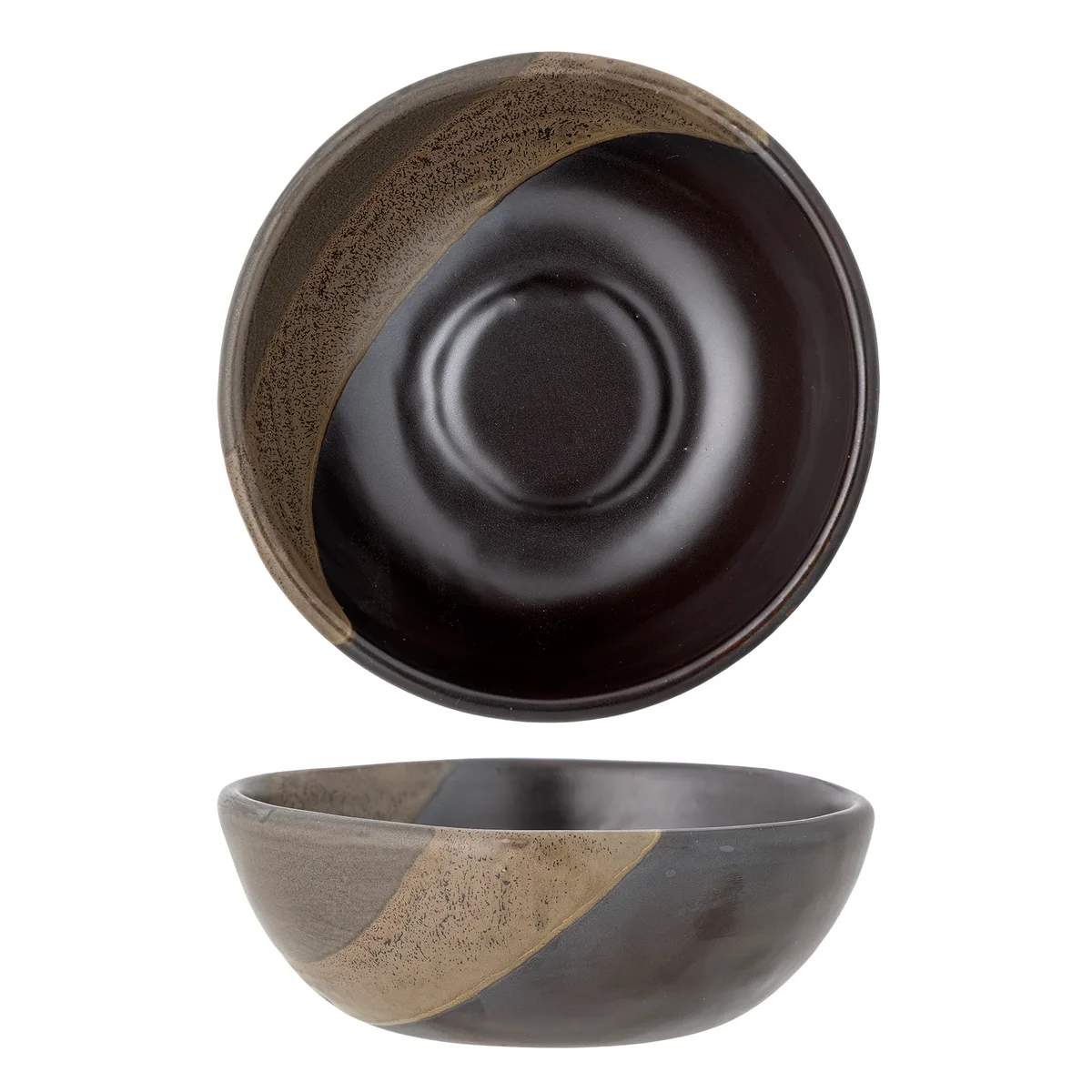 Paula Skål, Brun, Stentøj, D16xH6 cm från Bloomingville – produktbild