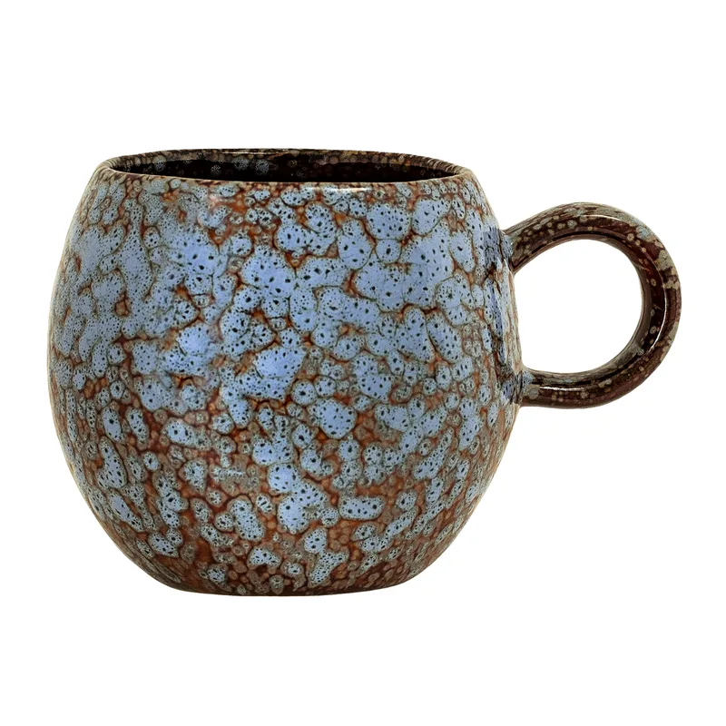Paula Tasse, Blau, Steinzeug, D9xH8 cm by Bloomingville – product photo