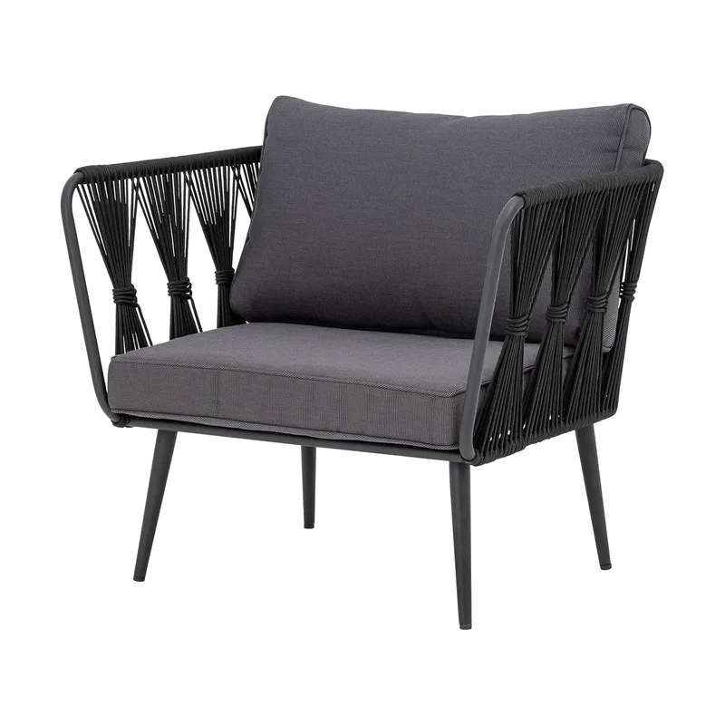 Pavone Loungesessel Black by Bloomingville – product photo