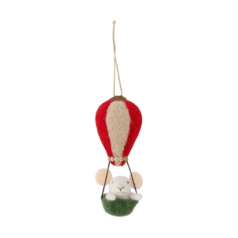 Peo Weihnachtsbaumschmuck Wolle Grün fra Bloomingville – produktbillede