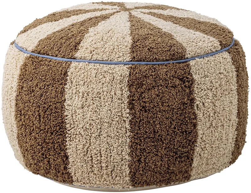Poef Charoline de Bloomingville en Beige – photo du produit