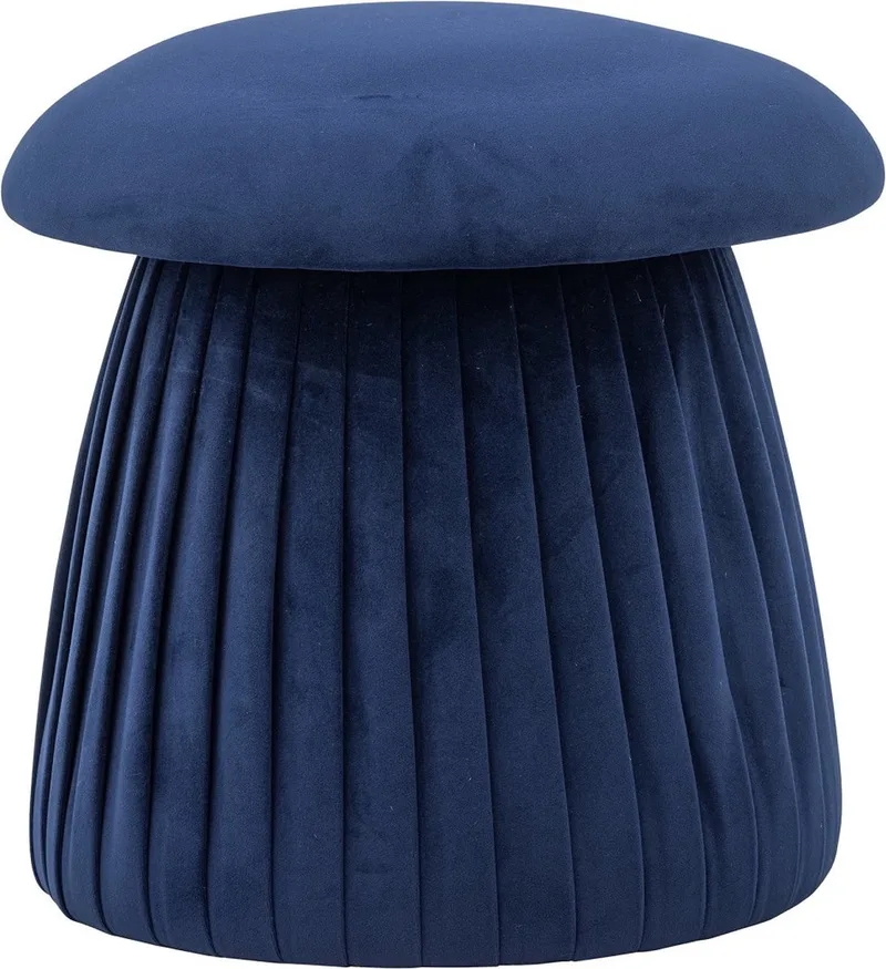 Poef Roberta by Bloomingville in Blue – product photo