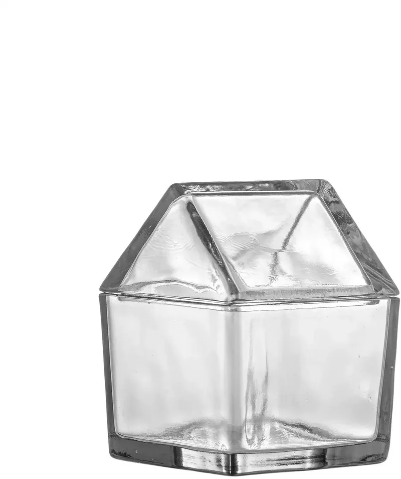 Pot gerecycled glas transparant Elius by Bloomingville in [gid://shopify/Metaobject/307304464719] – product photo