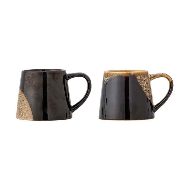 Rye Becher Brown, 2-teilig by Bloomingville – product photo