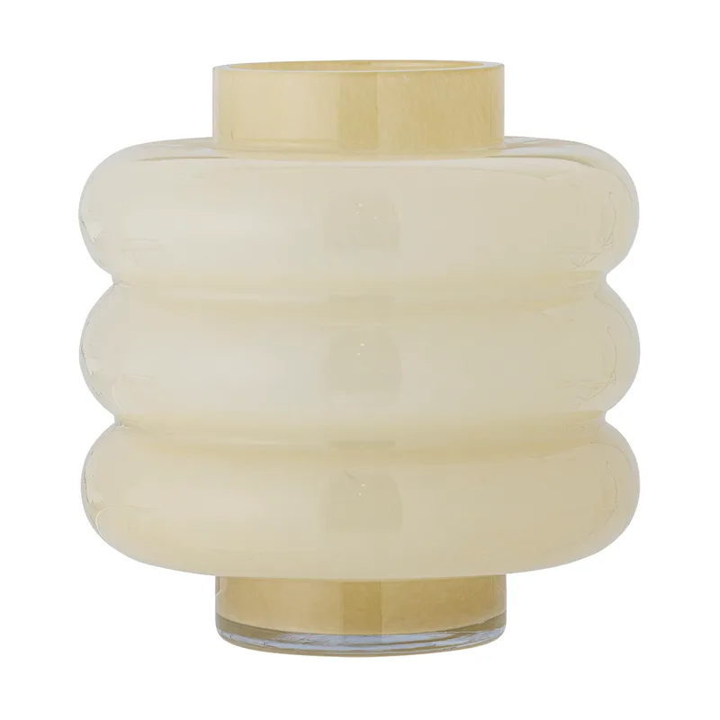Sahara Vase Ø21,5x22 cm Gelb från Bloomingville – produktbild