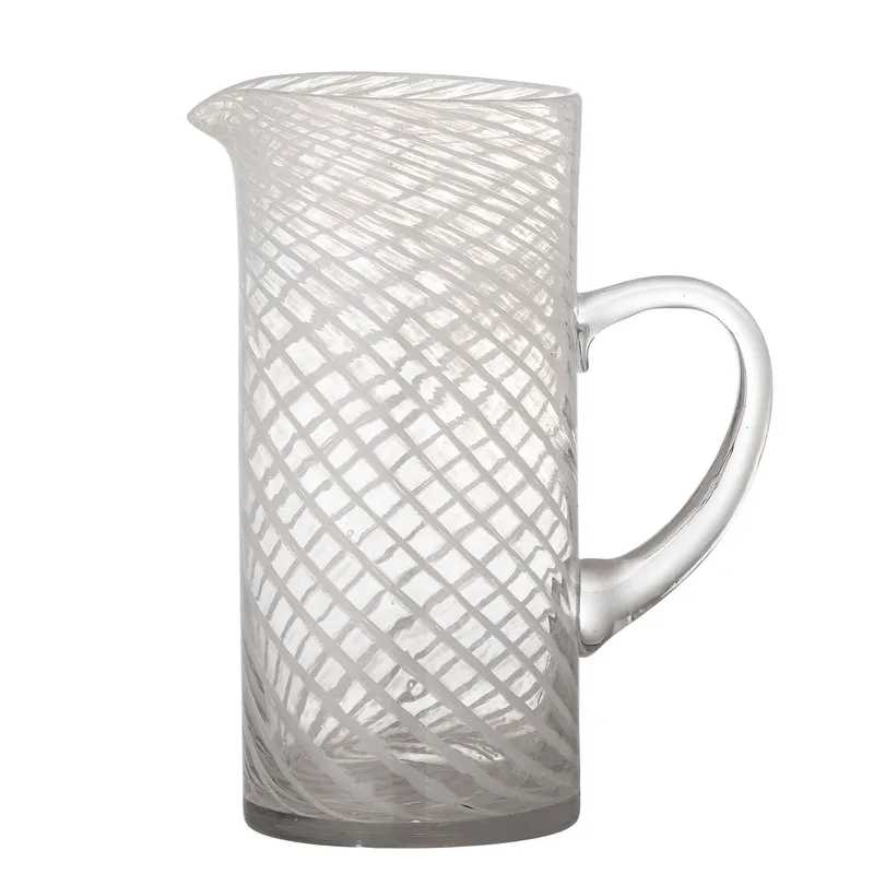Sakhi Krug, Weiß, Glas by Bloomingville – product photo