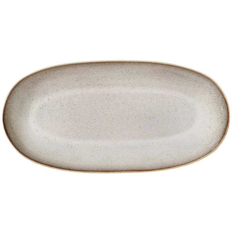 Sandrine Servierteller groß Hellgrau by Bloomingville – product photo