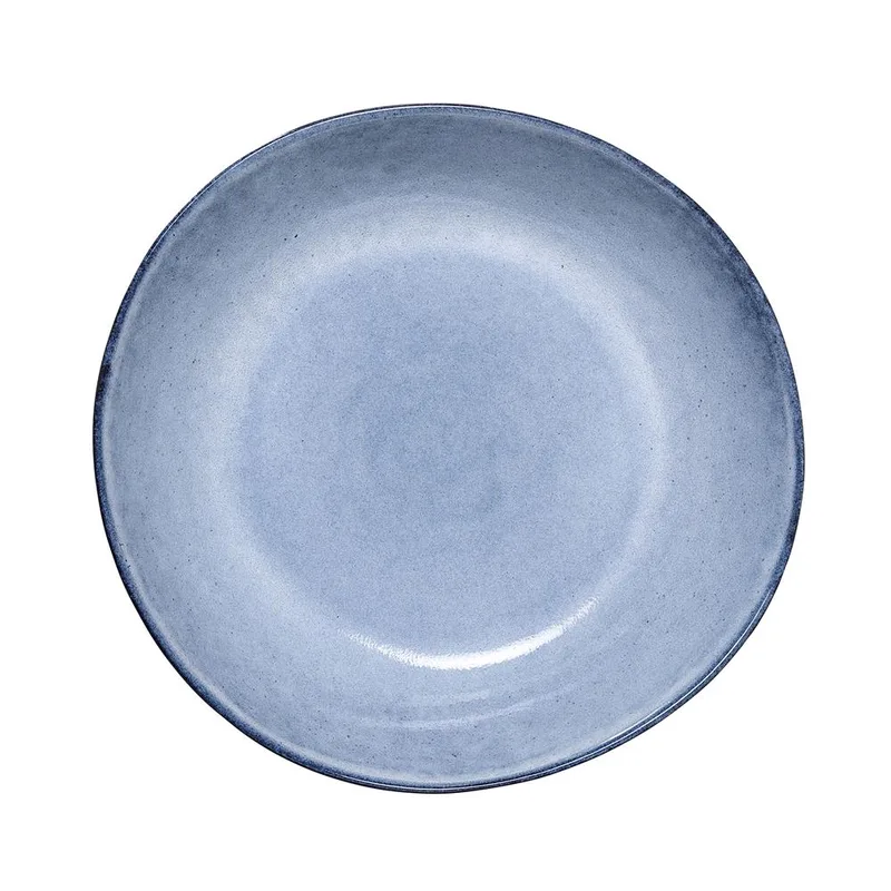 Sandrine tiefer Teller Blau by Bloomingville – product photo
