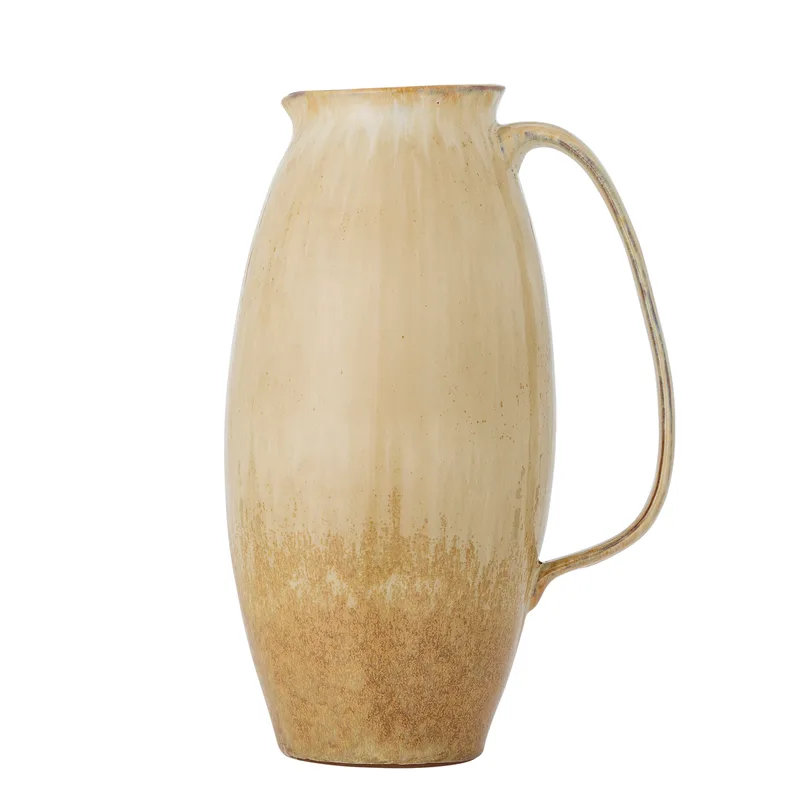 Saskia Krug, Gelb, Steingut (D15,5xH31,5 cm) für Dekoration by Bloomingville – product photo