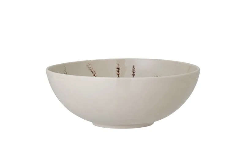 Schale Bloomingville Bea Schale, Natur, Steingut, Steingut fra Bloomingville i Beige – produktbillede