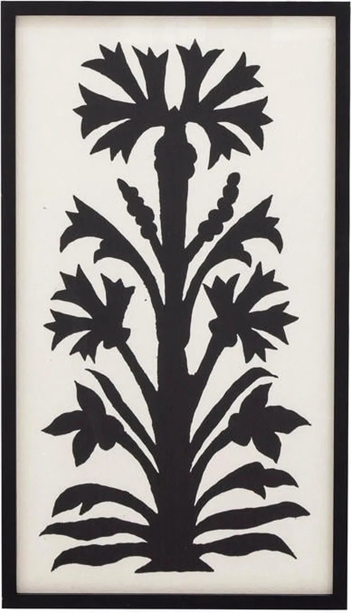 schilderij Cebu (45x2x78,5 cm) von Bloomingville in Black – Produktfoto