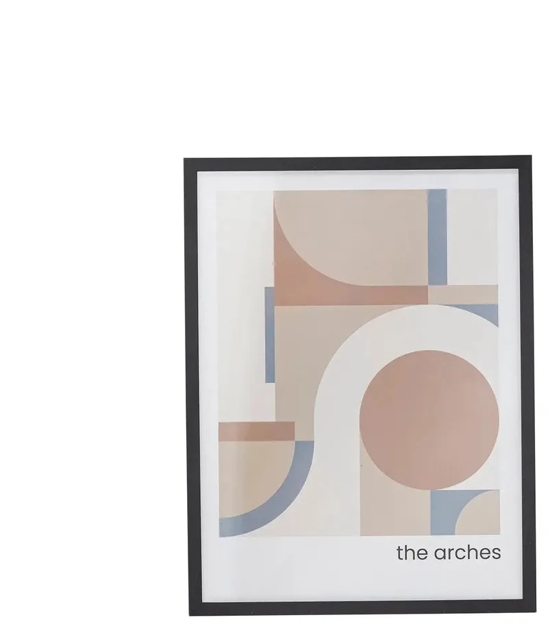 Schilderij zwart Arches 32x42cm von Bloomingville in [gid://shopify/Metaobject/303110226255,gid://shopify/Metaobject/307231719759] – Produktfoto