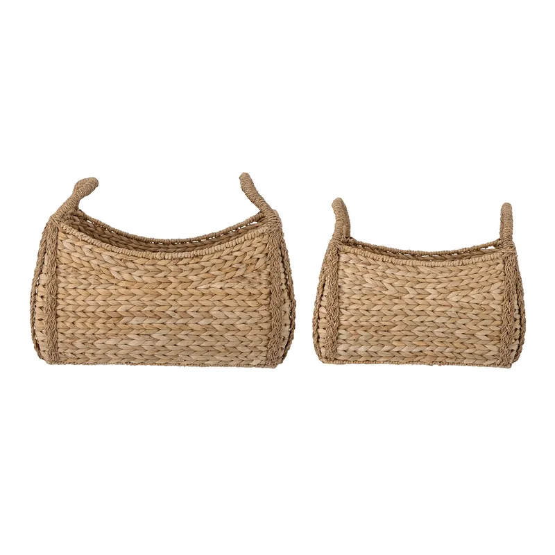 Selma Korb 2er-Pack Natur von Bloomingville – Produktfoto