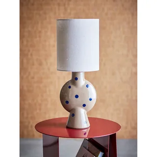 Sergio tafellamp, bruin/crème, hoogte 55 cm de Bloomingville – photo du produit 3 sur 5