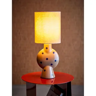 Sergio tafellamp, bruin/crème, hoogte 55 cm de Bloomingville – photo du produit 4 sur 5