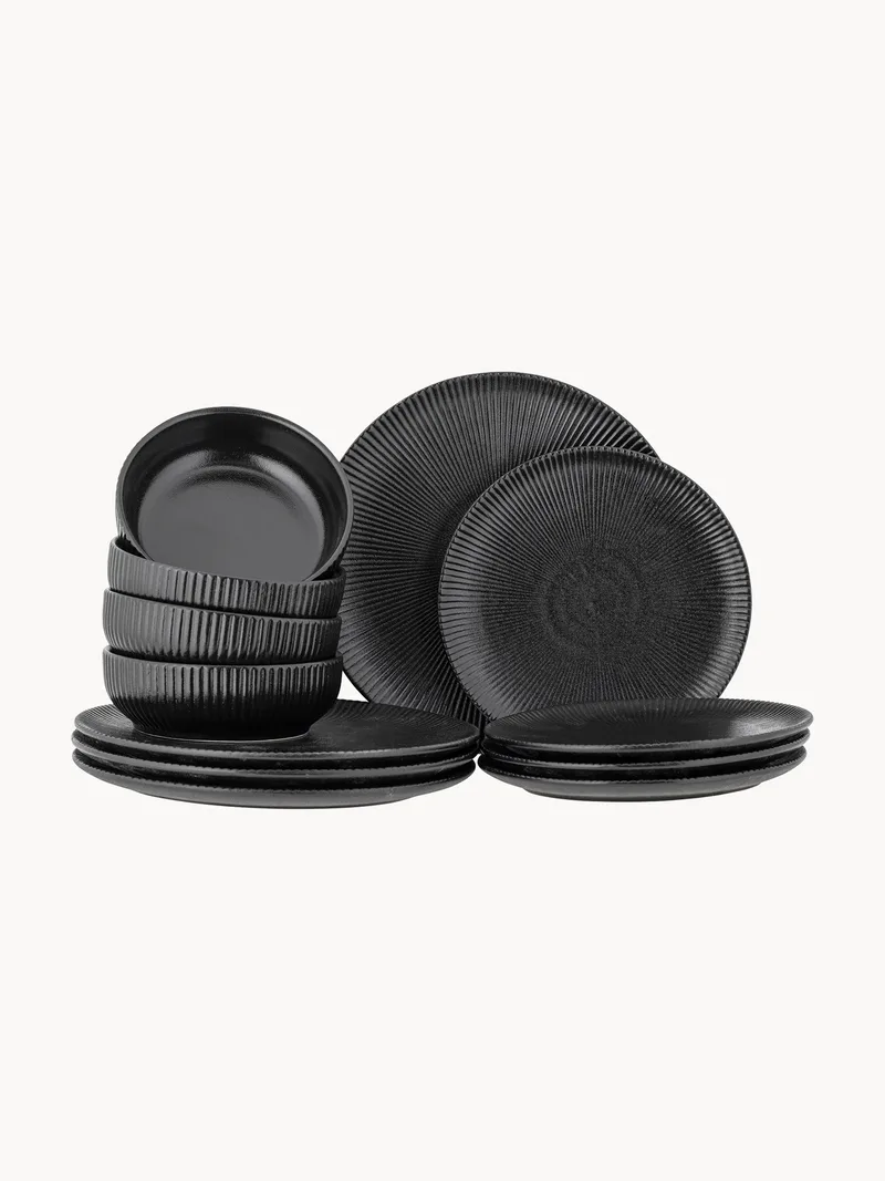 Serviesset Neri, 4 personen, 12-delig by Bloomingville – product photo