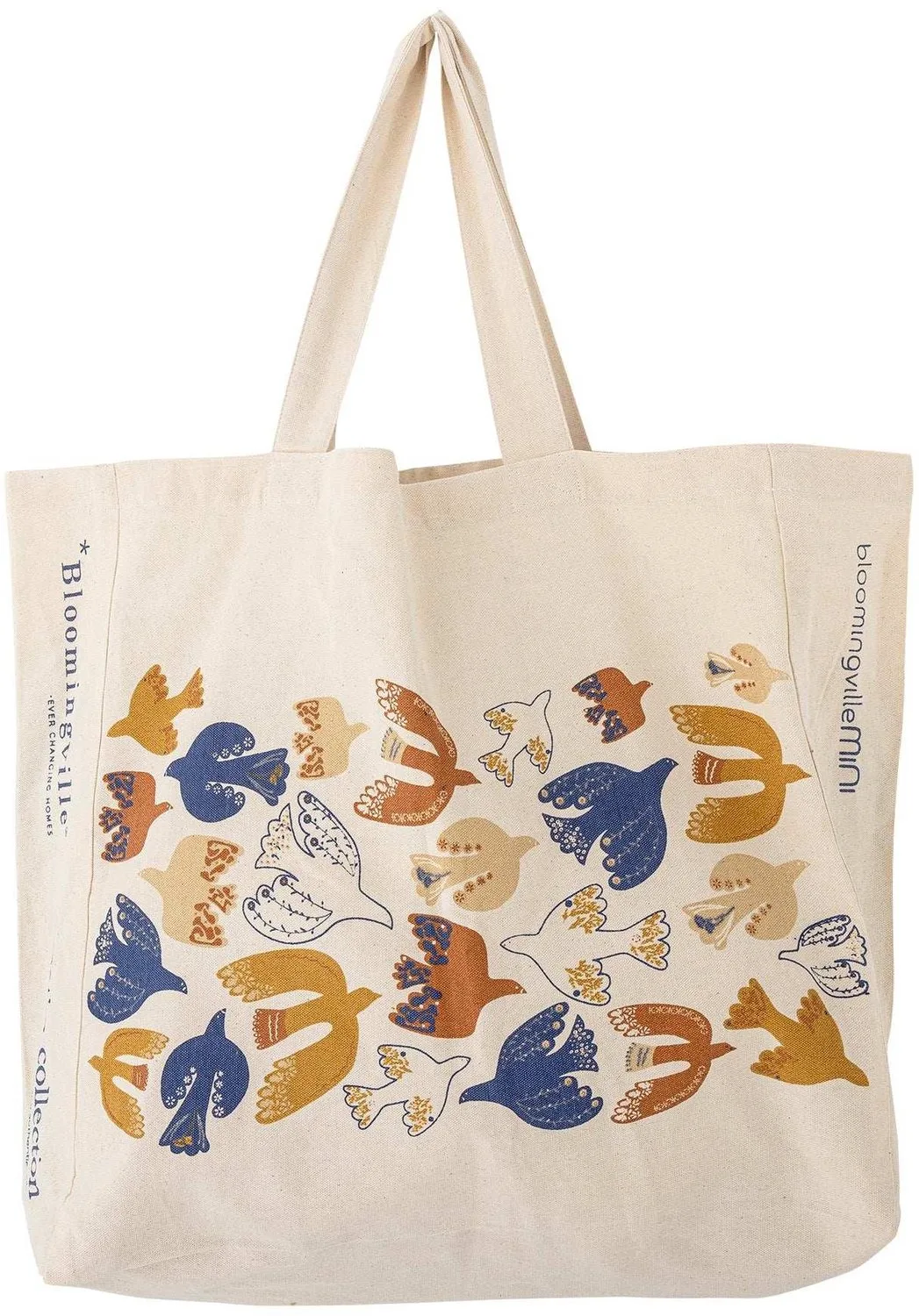 Shopper katoen bruin Anniversary von Bloomingville – Produktfoto