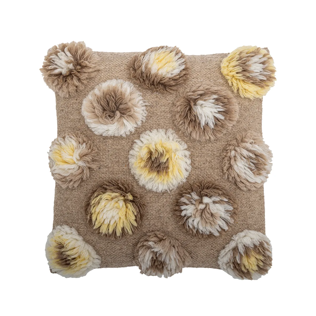Somma Pude, Gul, Uld, L50xW50 cm by Bloomingville – product photo