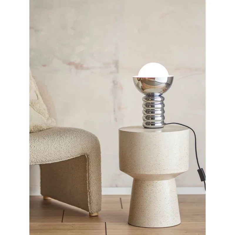 Spike Taffellamp Silver - Bloomingville - Woonkamer - Metaal von Bloomingville – Produktfoto