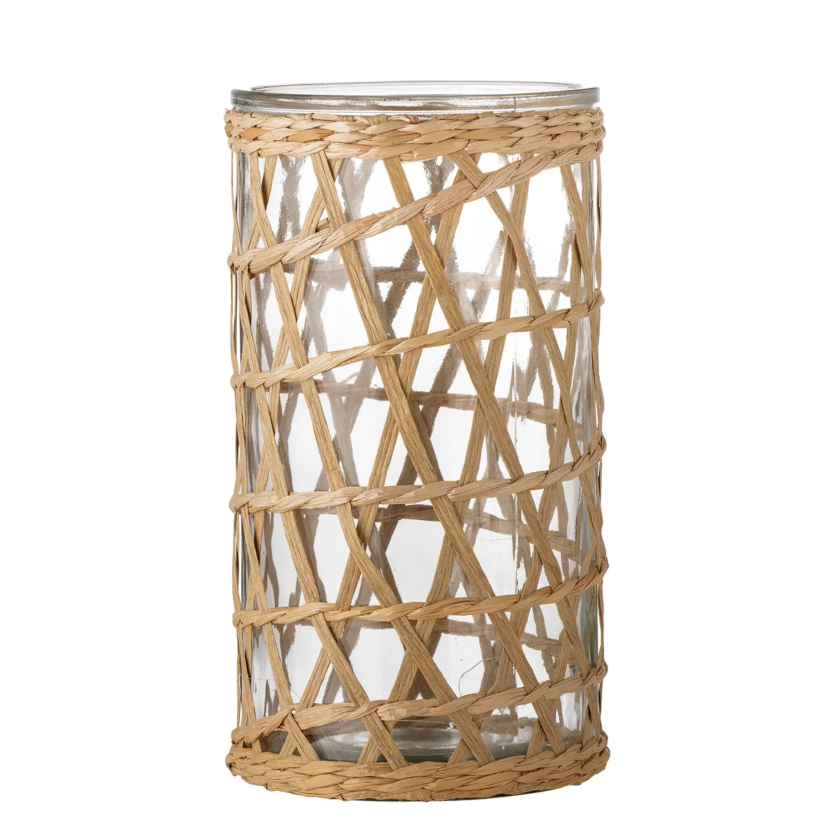 Tanea Fyrfadsstage, Natur, Glas de Bloomingville – photo du produit