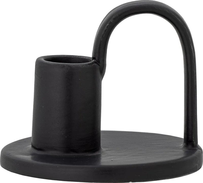 Tang Candlestick Black von Bloomingville in Zwart – Produktfoto
