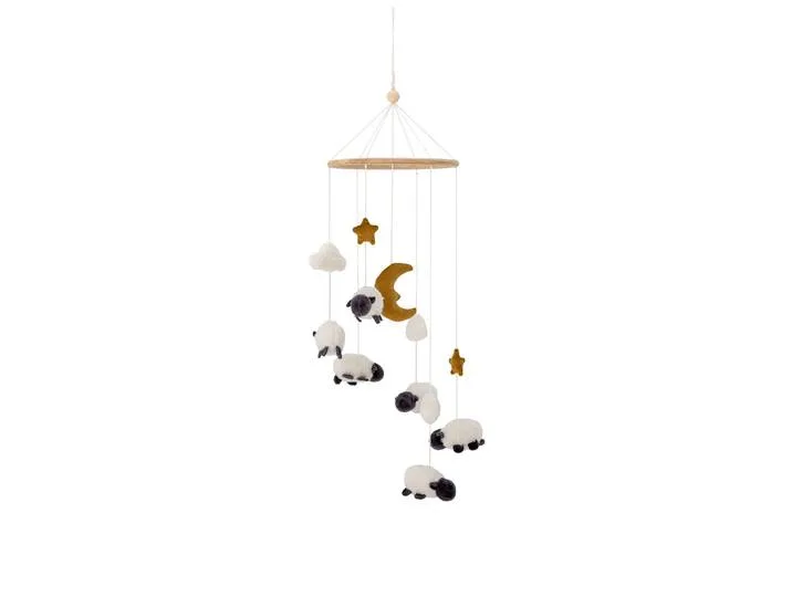 Dolly mobiel 20x75 cm Wit van Bloomingville – productfoto