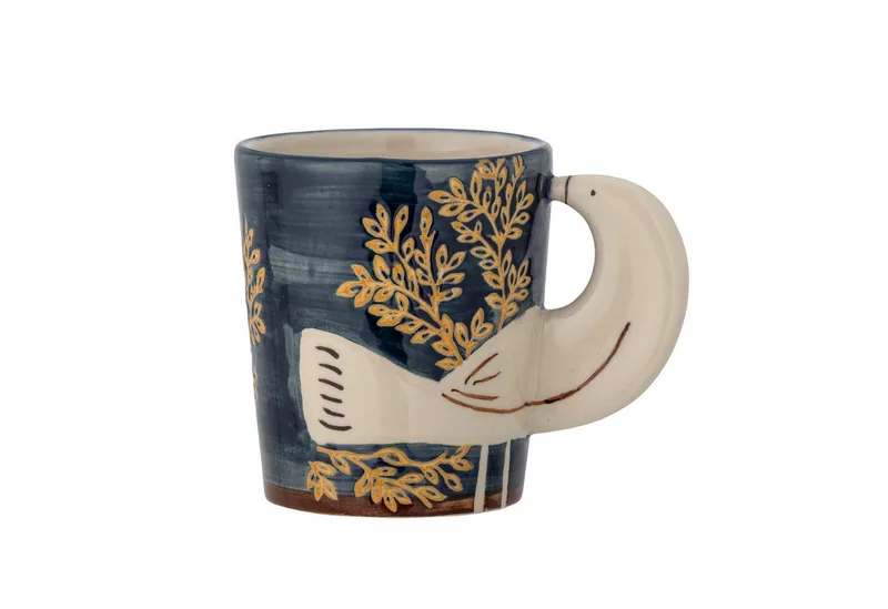 Tasse Bloomingville Hezha Tasse, Blue, Steingut by Bloomingville – product photo