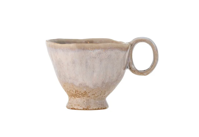 Tasse Bloomingville Imogen Tasse, Natur, Steingut, 175 ml, Steingut by Bloomingville in Beige – product photo
